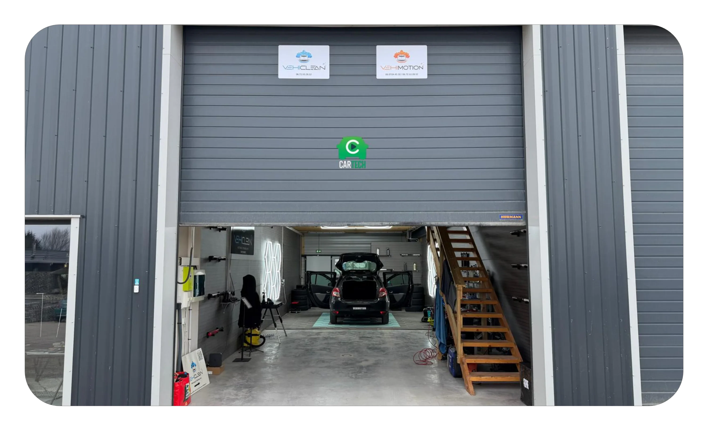 Installation agence de Présilly ( 74 )